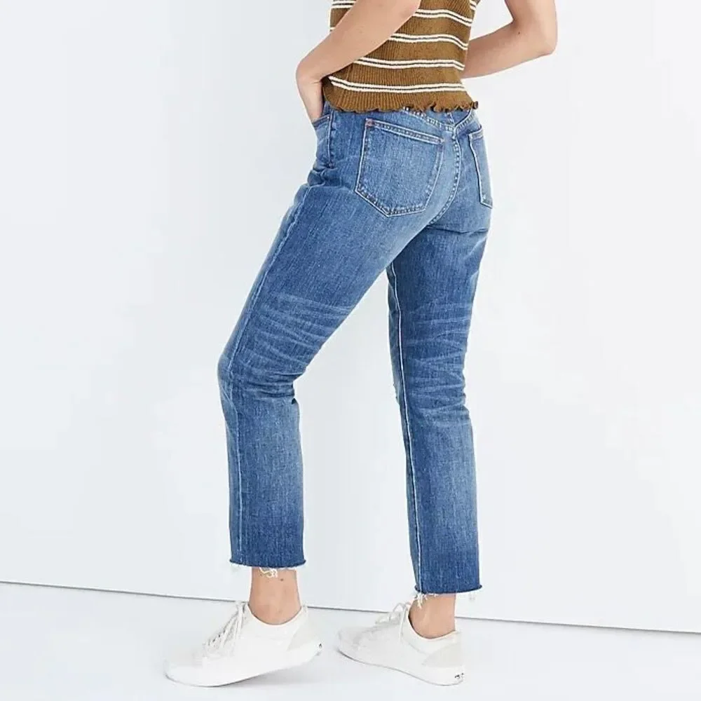 Madewell High Rise Slim Boyjean
